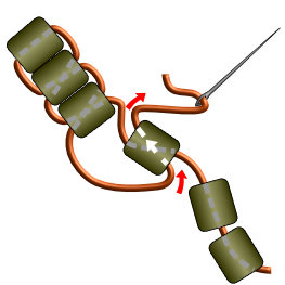 Tubular Brick Stitch Directions